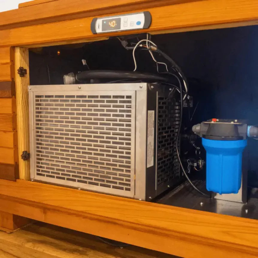 American-Made Luxury Cold Plunge Tub with Advanced Cooling and Insulation