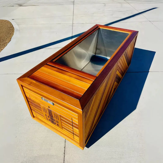American-Made Luxury Cold Plunge Tub with Advanced Cooling and Insulation